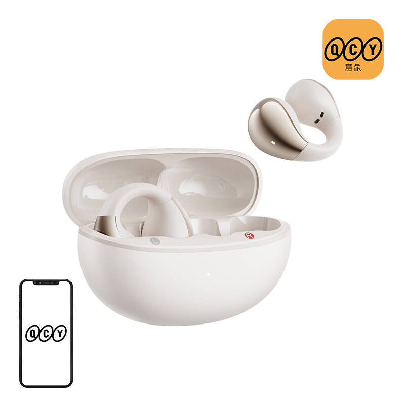 Slušalke QCY Crossky Clip C30 (bele)