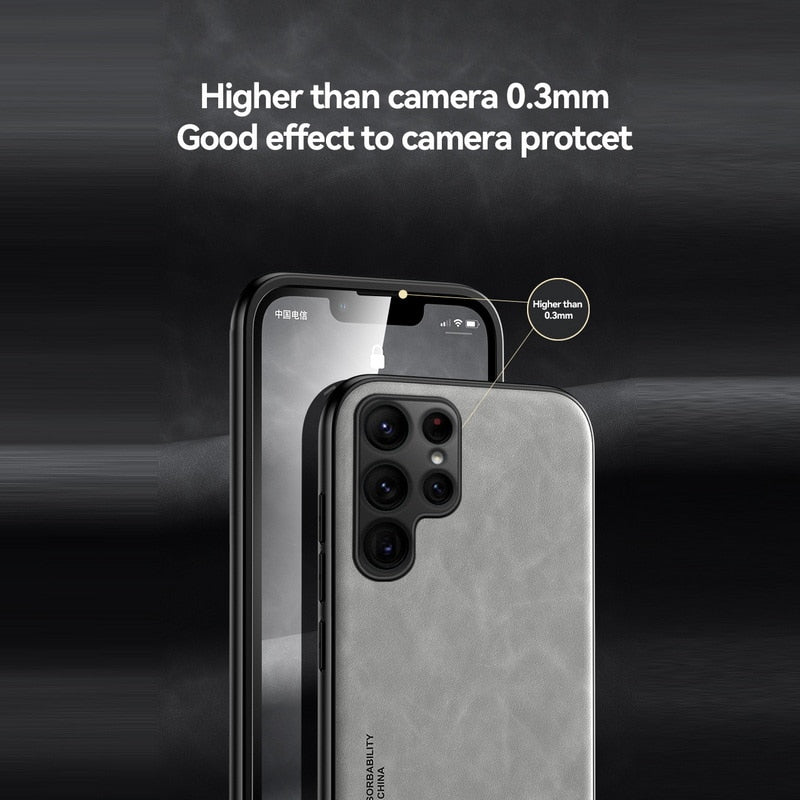 Magnetna kožna torbica za Samsung Galaxy S22 Ultra S21 S20 FE Plus Note 20 A51 A71 A13 A73 S23 A54 A52 A53 5G umjetna ovčja koža