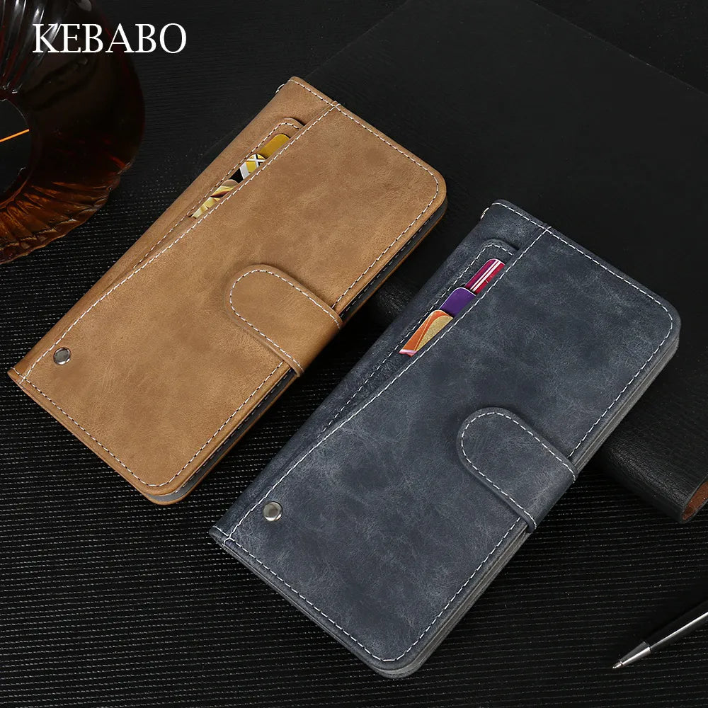 Modna usnjena denarnica Crosscall ACTION X3 Core M4 M5 X4 X5 Case Flip Luksuzni ovitek Telefon Zaščitne torbe