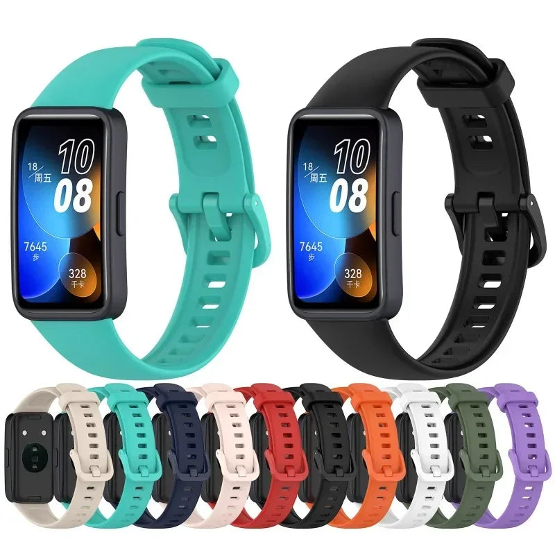 Pašček za Huawei Band 9 8 7 6 silikonski