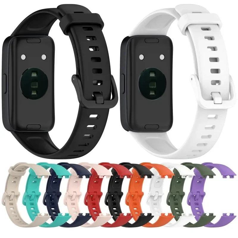 Pašček za Huawei Band 9 8 7 6 silikonski
