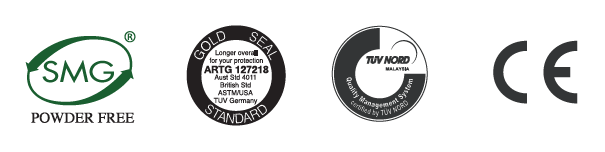 Lateks rokavice Aurelia Vibrant XS, S, M, L, XL