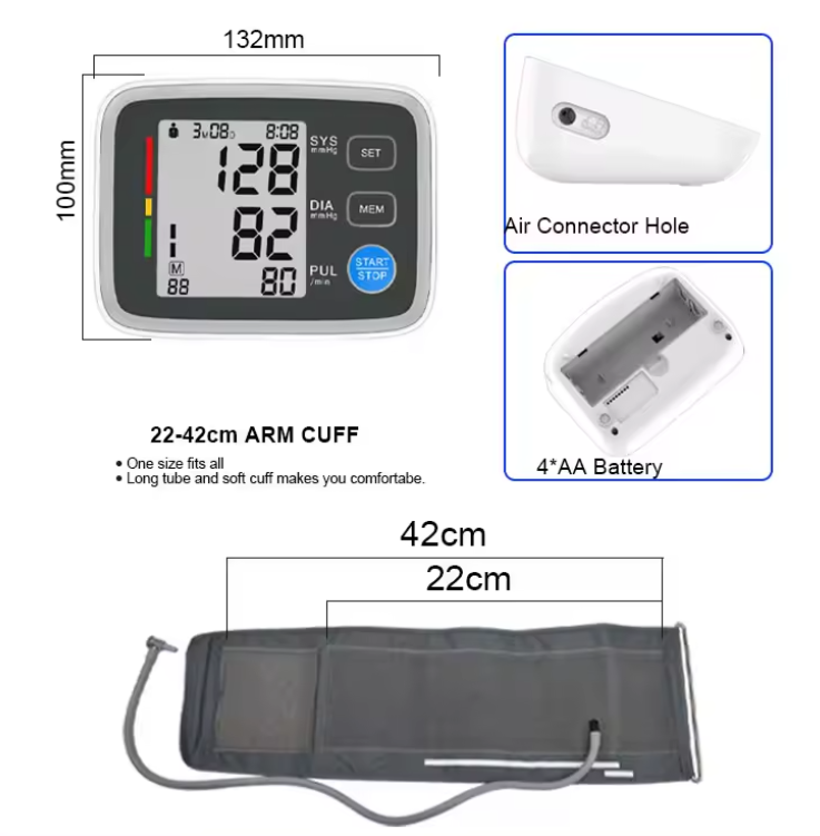 Alphamed merilnik krvnega tlaka U80EH-A66