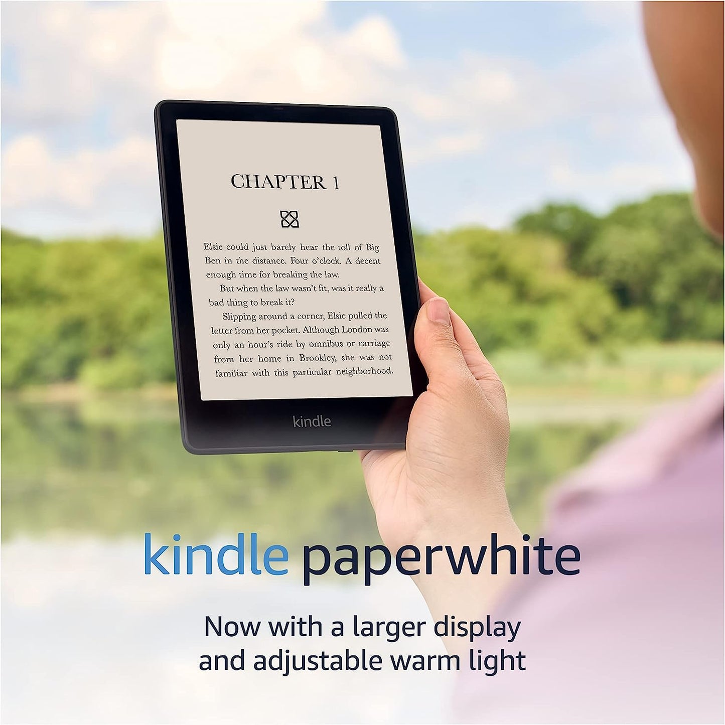 Amazon Kindle Paperwhite 2021 E-bralnik (11. gen), 17.27 cm, 16 GB, denim modra