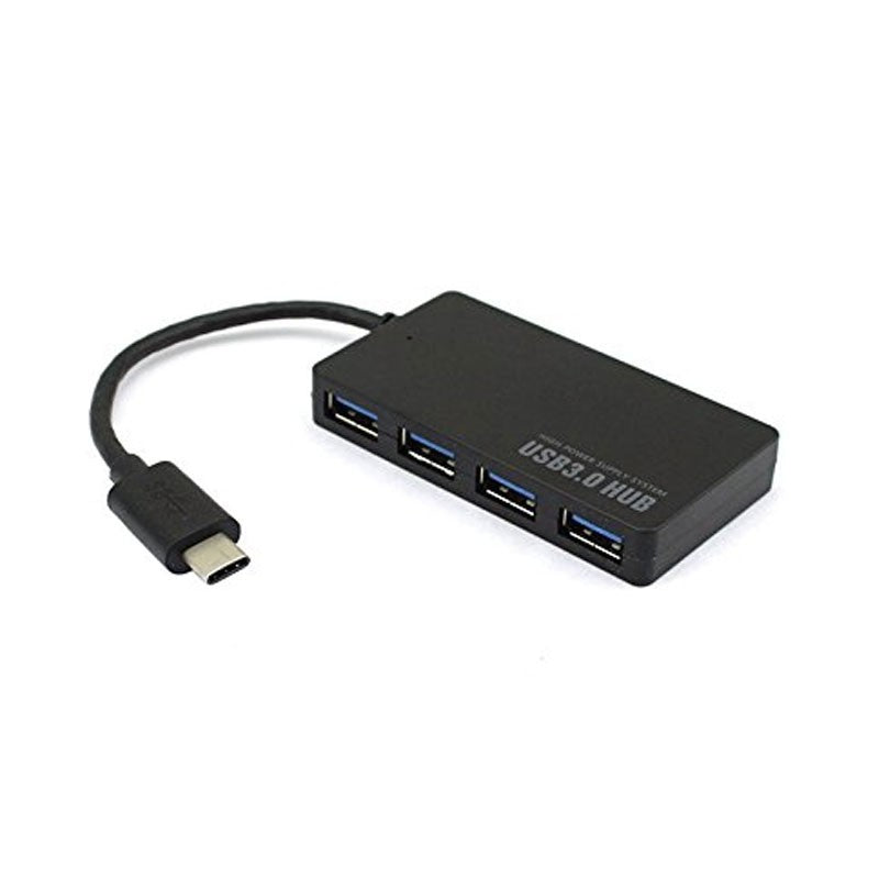 USB HUB razdelilec adapter USB-C na 4 krat USB-A 3.0 za USB tip C 3.1