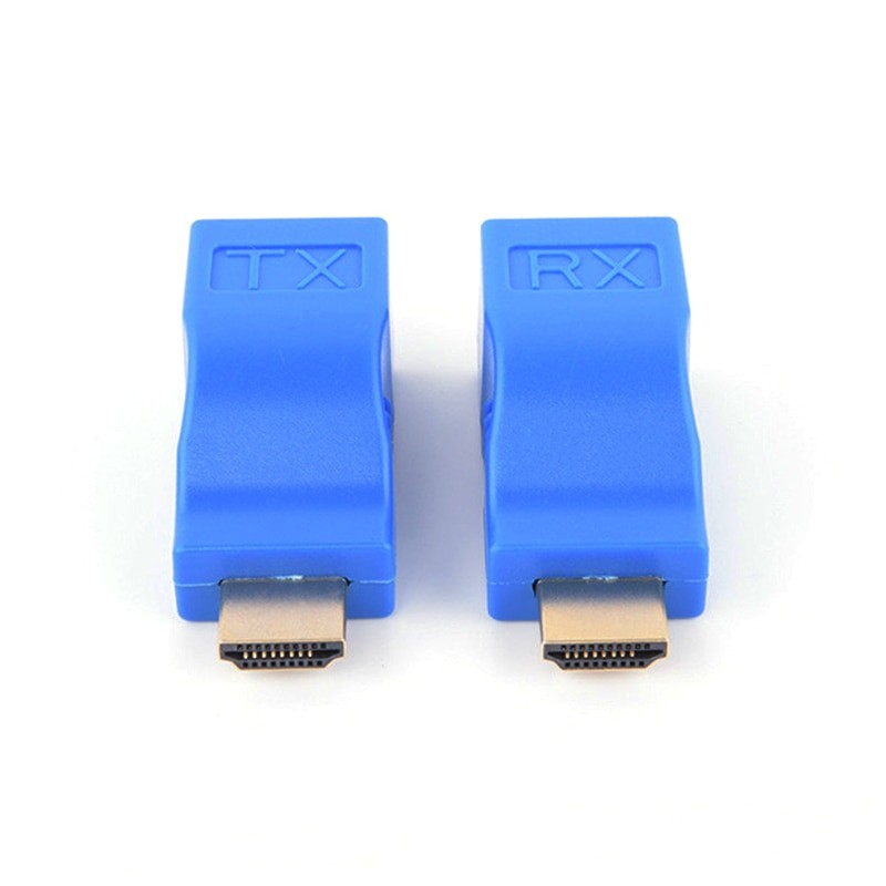 HDMI podaljšek extender 1080P do 30m preko ethernet RJ45 CAT 5e/6 kabla - zaloga v Sloveniji