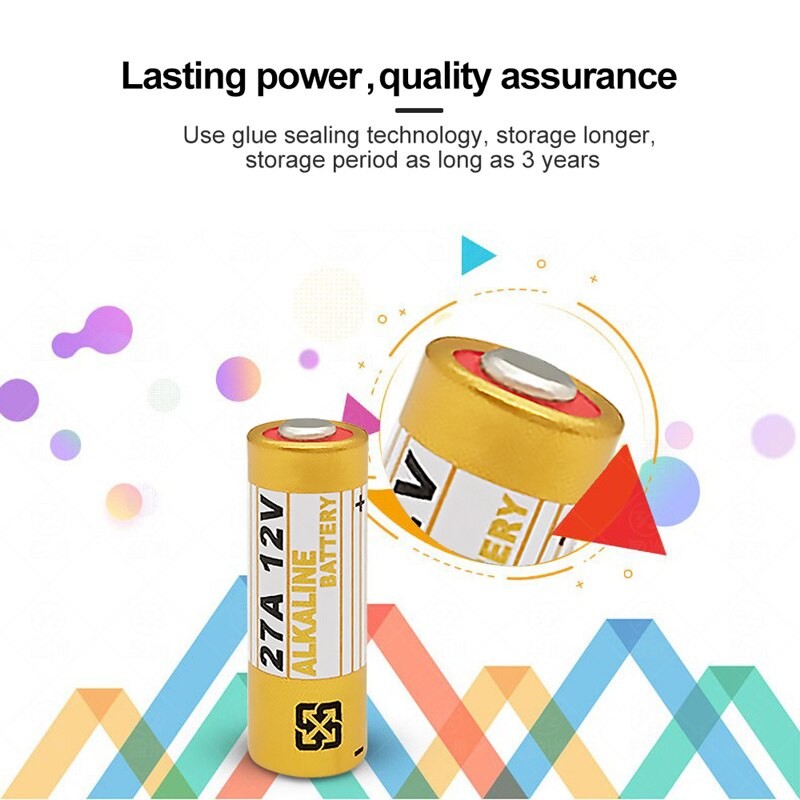 Baterija 27A 12V PHOMAX 1kos nadomesti A27BP K27A V27GA VR27 MS27 suha alkalna za enkratno uporabo
