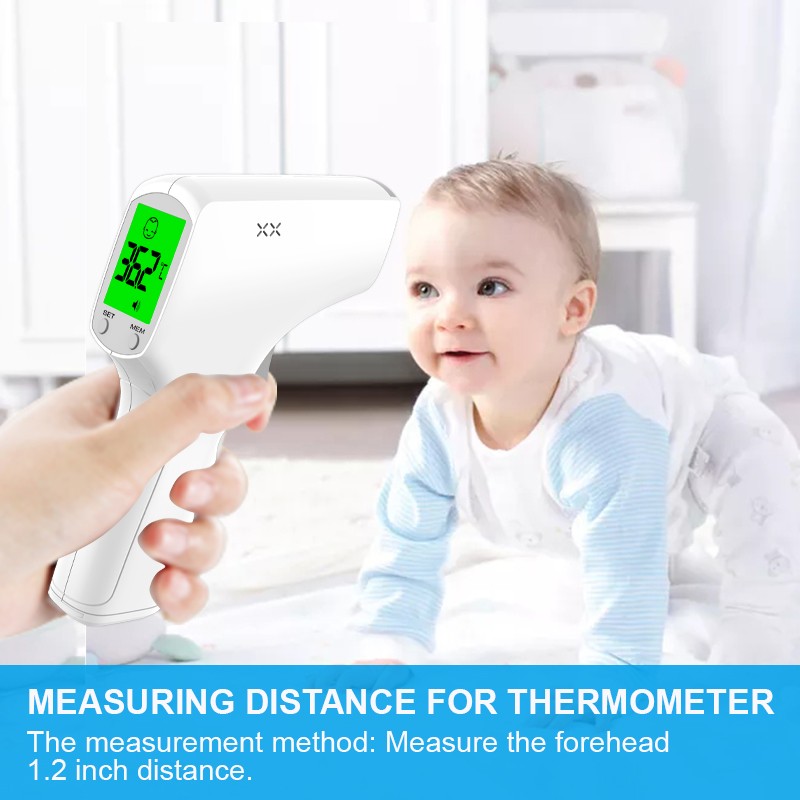 Brezkontaktni termometer Alphamed UFR103 digitalni IR infrardeči medicinski pripomoček thermometer