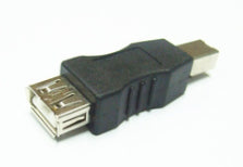 USB 2,0 A ženski na B moški adapter