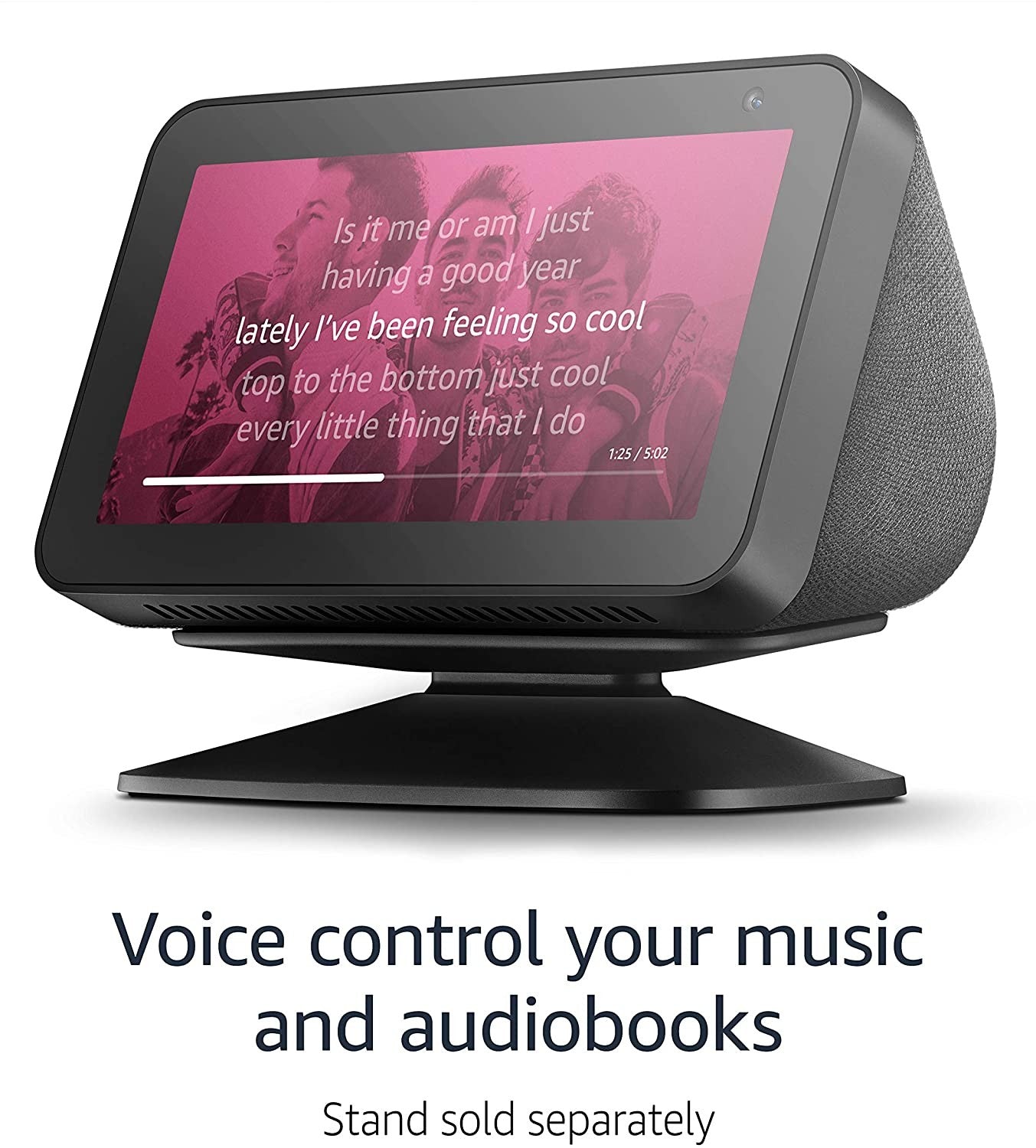 Amazon Echo Show 5 - ostanite v stiku z Alexa pomočnico - črn