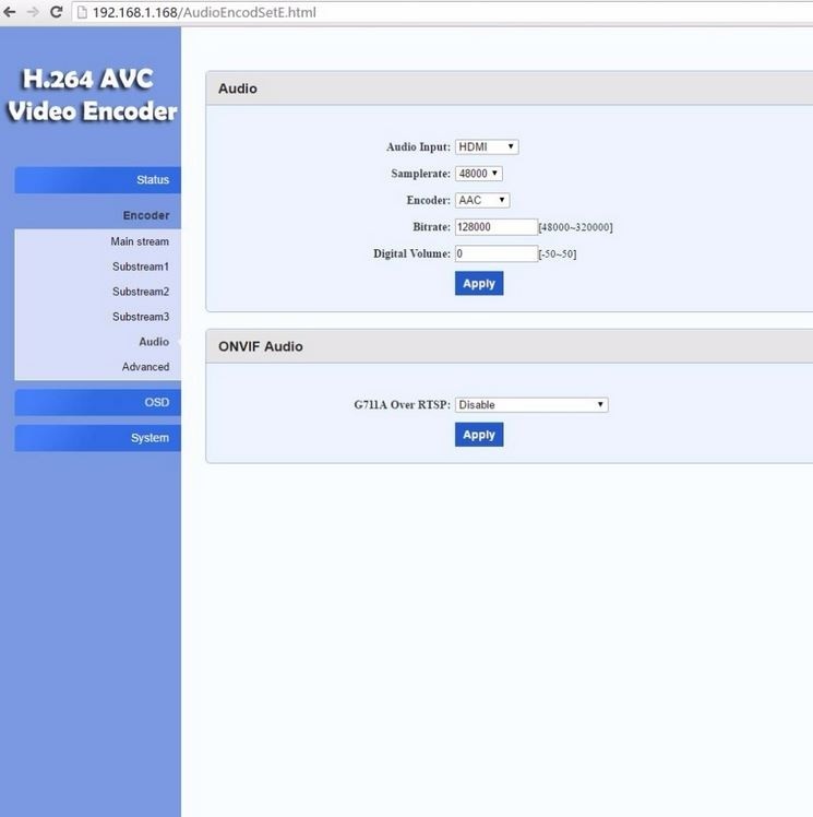 ESZYM H.264 HDMI video encoder - zaloga v Sloveniji