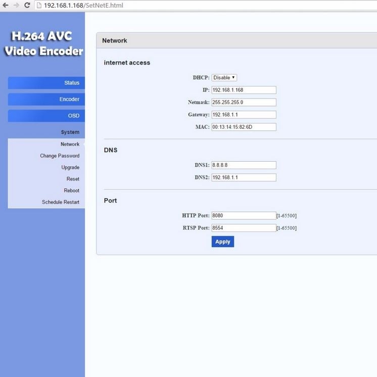 ESZYM H.264 HDMI video encoder - zaloga v Sloveniji