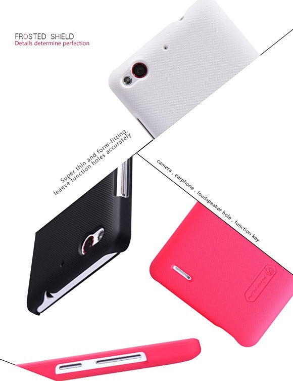 Nillkin Frosted ovitek za ZTE Nubia Z7 mini - črn