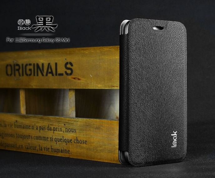 IMAK Flip ovitek za Samsung Galaxy S5 - črn