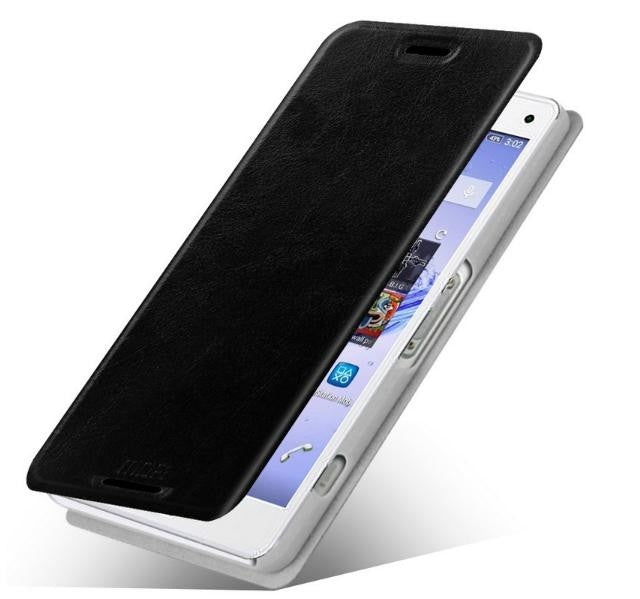 MOFI flip ovitek za Sony Xperia Z3 Compact telefon- črn