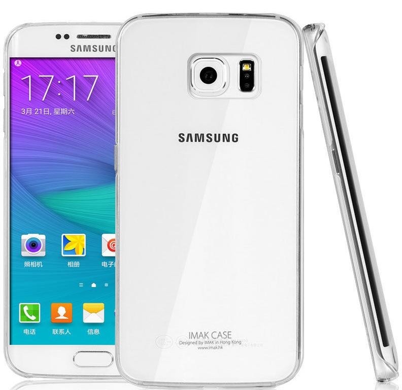 IMAK Air wear-resistance Crystal clear ovitek za Samsung S6