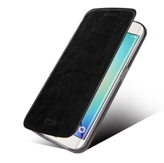 MOFI flip ovitek za Samsung S6 telefon- črn