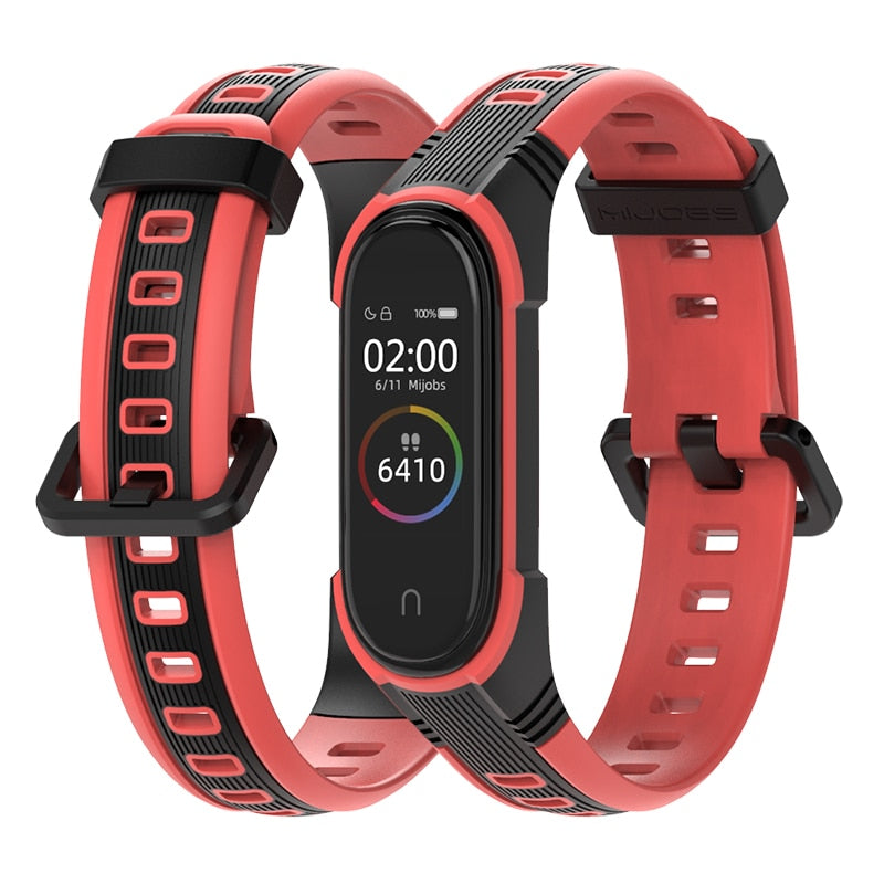 Pašček za Xiaomi Mi Band 7 6 5 4 3 silikonska zapestnica