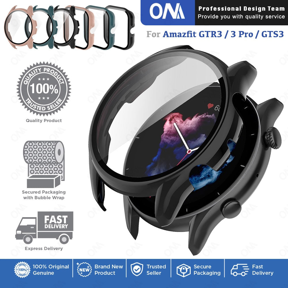 Zaštitno staklo i maska za Huami Amazfit GTR3 GTR 3 Pro GTS3 GTS 3