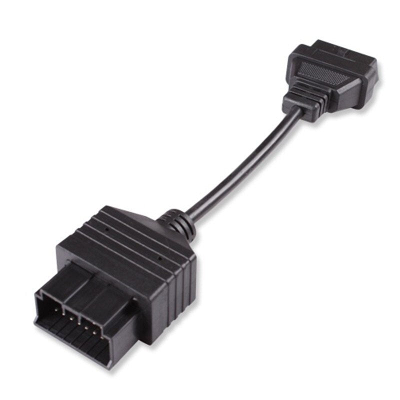 For Car accessories OBD2 60/100 cm Extension cable Connector Adapter for kia 20 Pin to 16 Pin Auto Diagnostic Cable For kia
