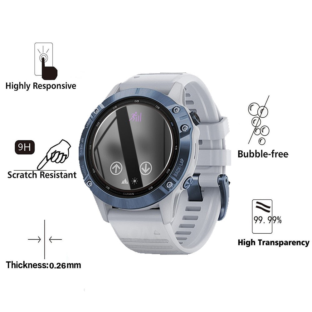Zaštitno staklo za Garmin Fenix 7 7S 7X 6 6S 6X Pro 5 5s 1/2/3/5kom