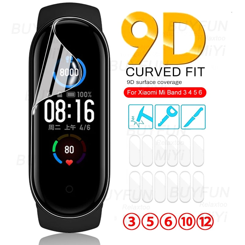 Zaščitni hidrogel film za Xiaomi Mi Band 7 6 5 4 3 - ni zaščitno steklo