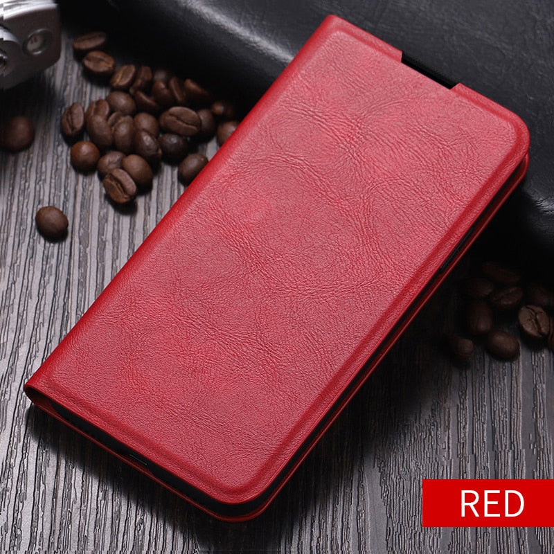Torbica za Xiaomi Redmi 6 6A 7 7A 8 8A 9 9A 9C Note 7 8 9 10 11 Pro 8T kožna preklopna s magnetom