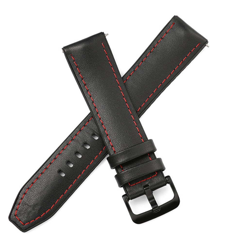 Usnjen pašček za Amazfit GTR 47mm Wrist Strap For Xiaomi Amazfit Pace / Stratos 1 2 3 / GTR2 / GTR 2e