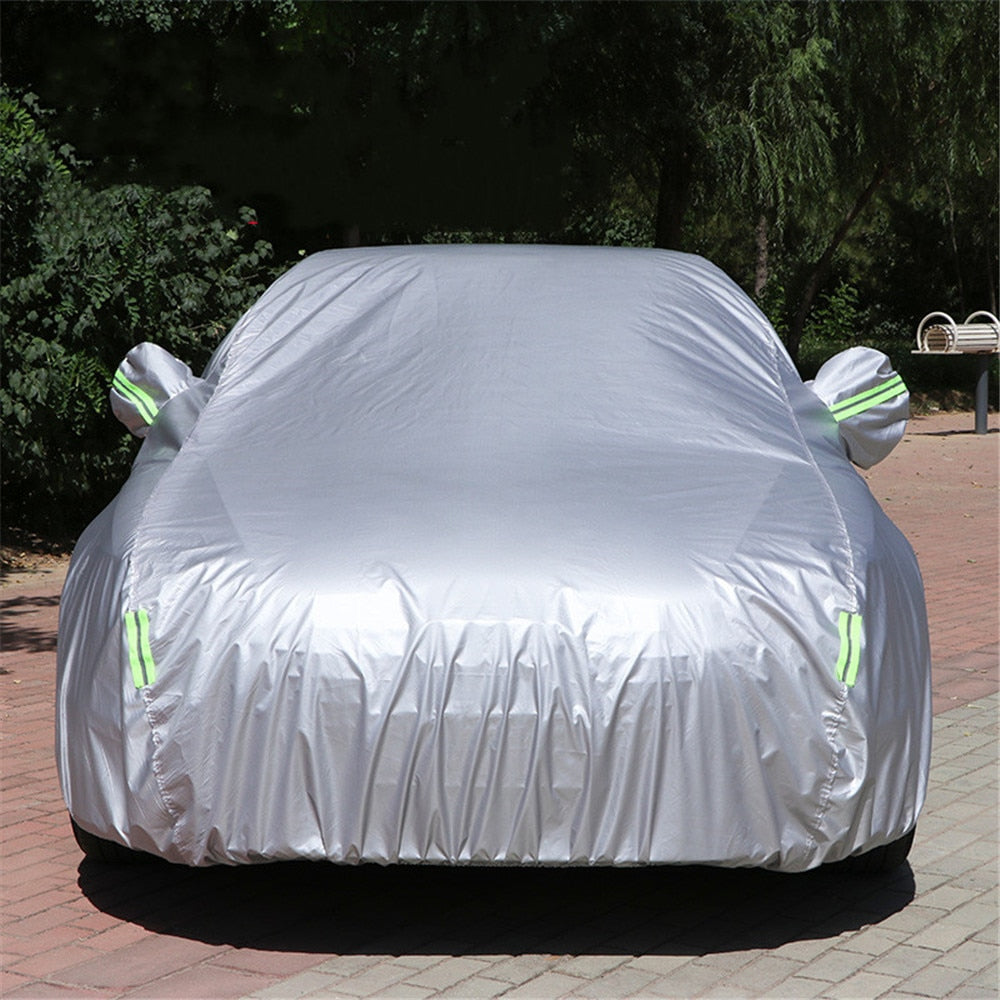 Pokrivalo za avto zaščita pred soncem dežjem prahom snegom univerzalna velikost za SUV limuzino ali karavan