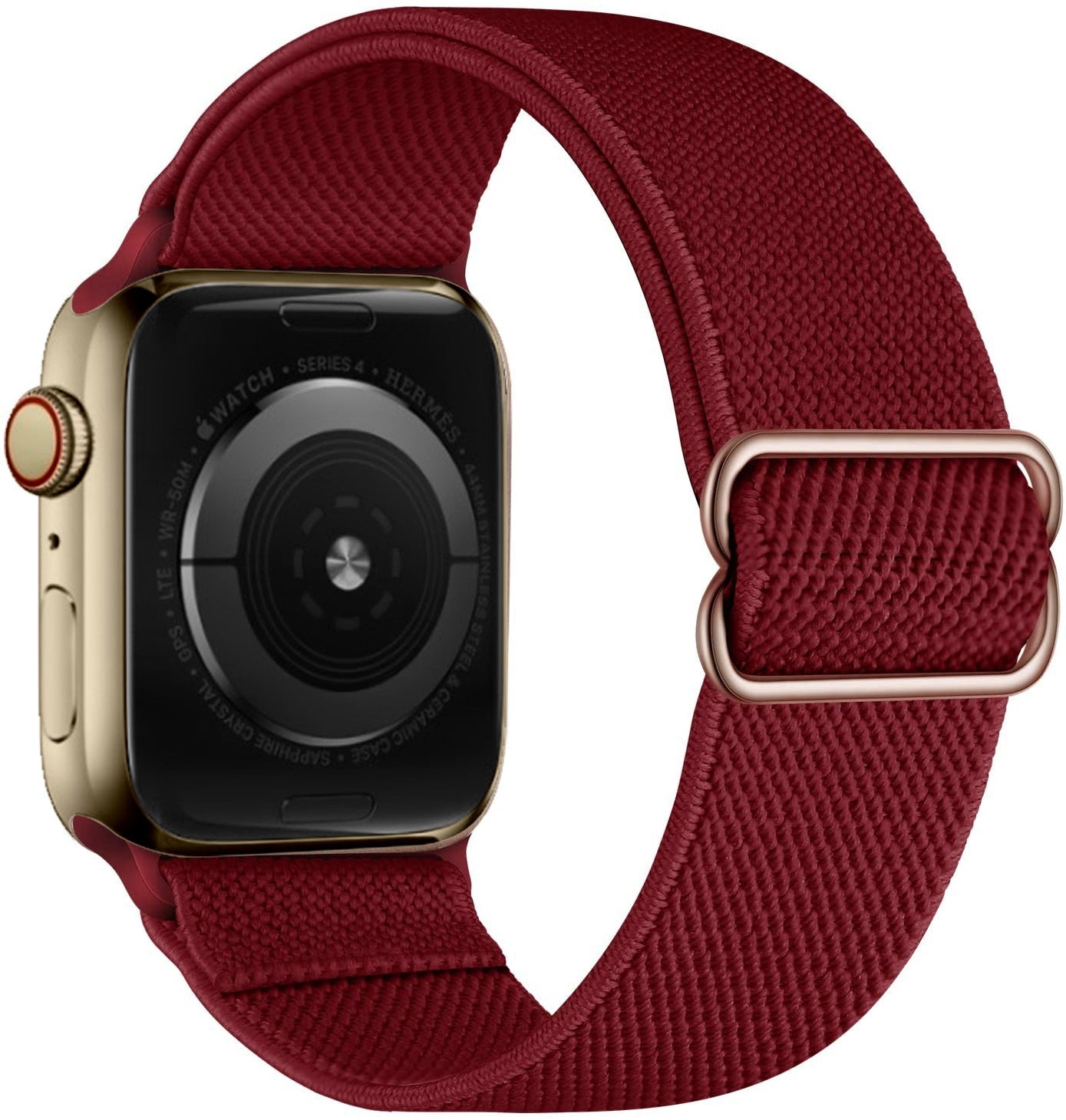 Elastični najlonski pašček za Apple Watch Band 44mm 40mm 45mm 41mm 42mm 38mm Breathable iWatch Series 7 6 SE 5 4 3