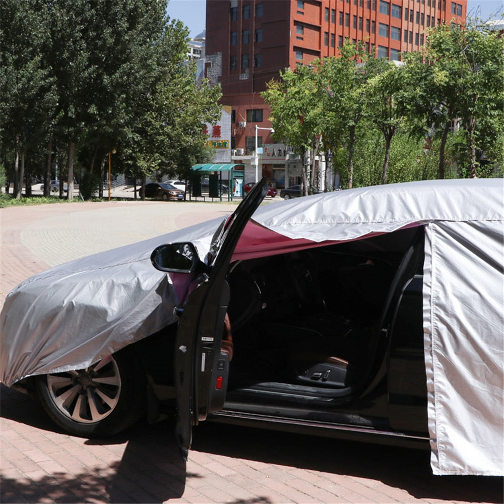 Auto presvlaka za zaštitu od sunca, kiše, prašine, snijega, univerzalna veličina za SUV sedan ili karavan
