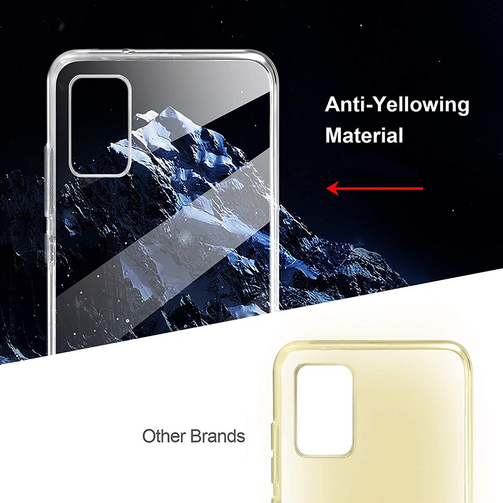 Silikonski prozoren ovitek za Samsung Galaxy A52 A51 A50 A32 A31 A30 A72 A71 A70 A40 A60 A41 A22 A21 A20 ultra tanek mehak