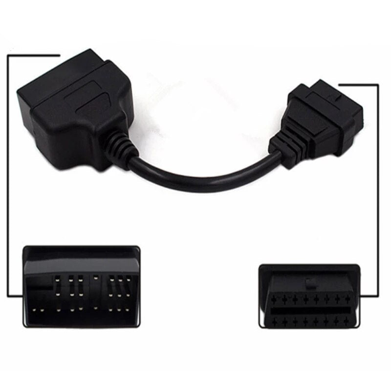 Automobilski dijagnostički kabel 22Pin na OBDII 16Pin ženski konektor adapterski kabel DLC za Toyotu 22Pin