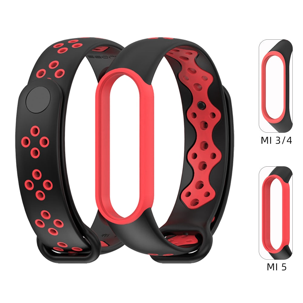 Pašček za Xiaomi Mi Band 7 6 5 4 3 silikonska zapestnica