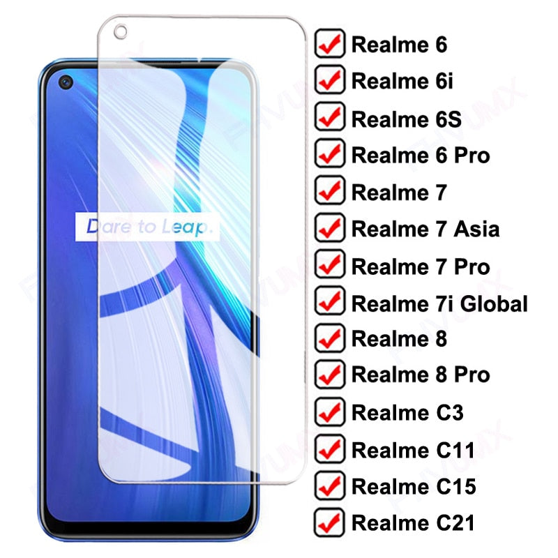 Zaštitno staklo za Realme 6 7 8 Pro 6S 6i 7i Global 7 Asia C3 C3i C11 C15 C21