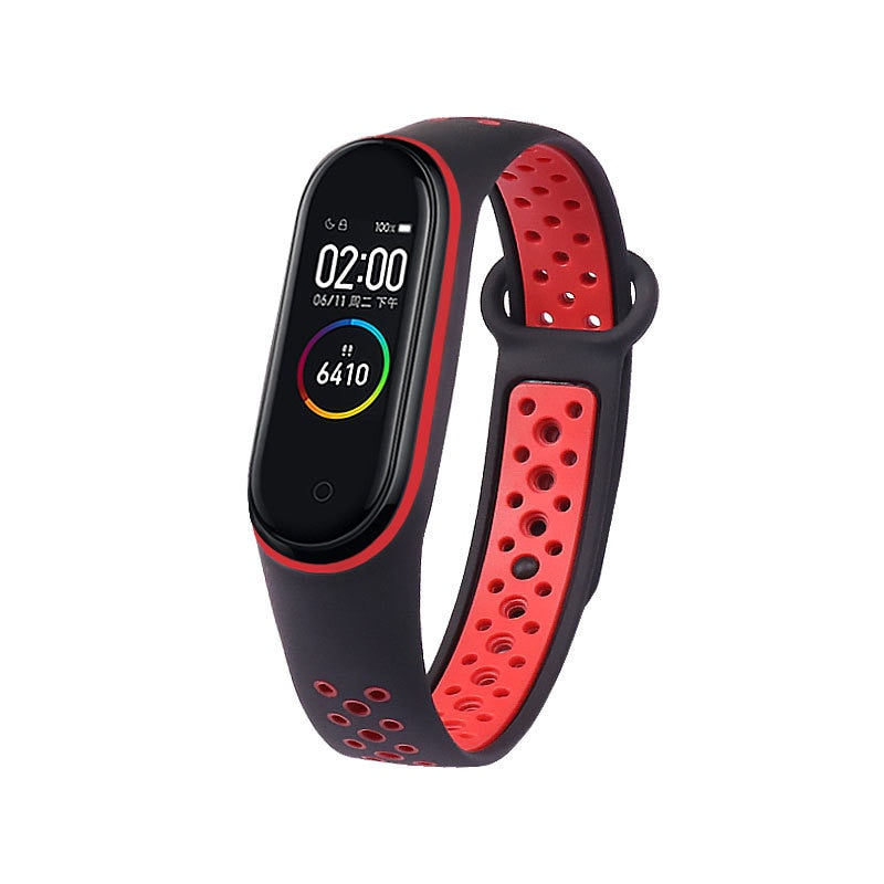 Športni pašček za Xiaomi Mi Band 6 5 4 3 silikonski