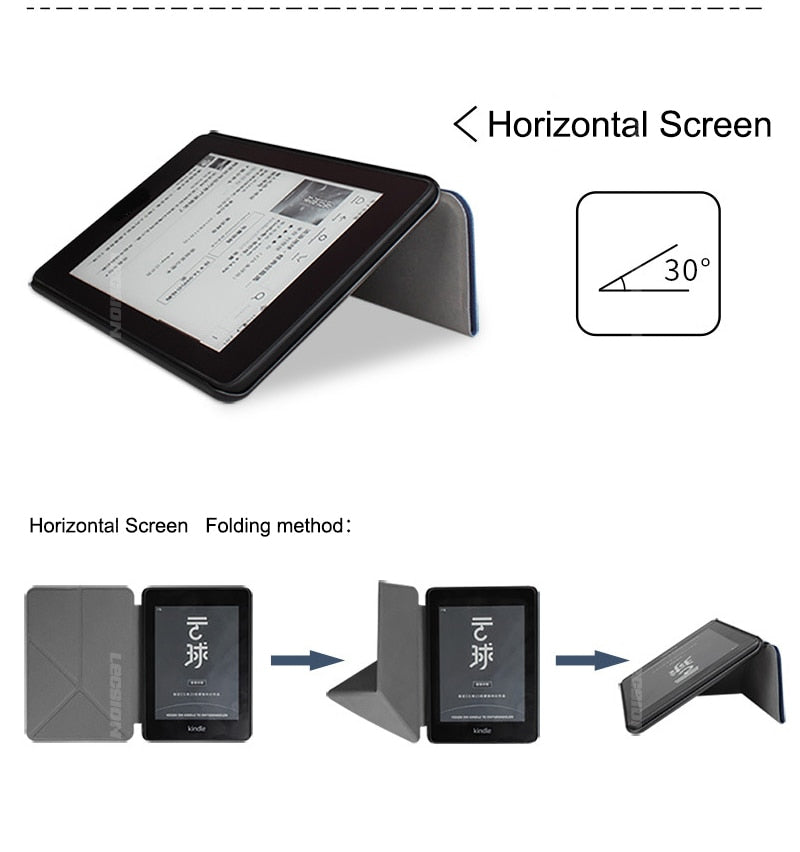 Ovitek za bralnik Kindle in Kindle Paperwhite 4 3 2 1 E21 5th 6th 7th 10th generacija 2019 2018 6inčni iz umetnega usnja