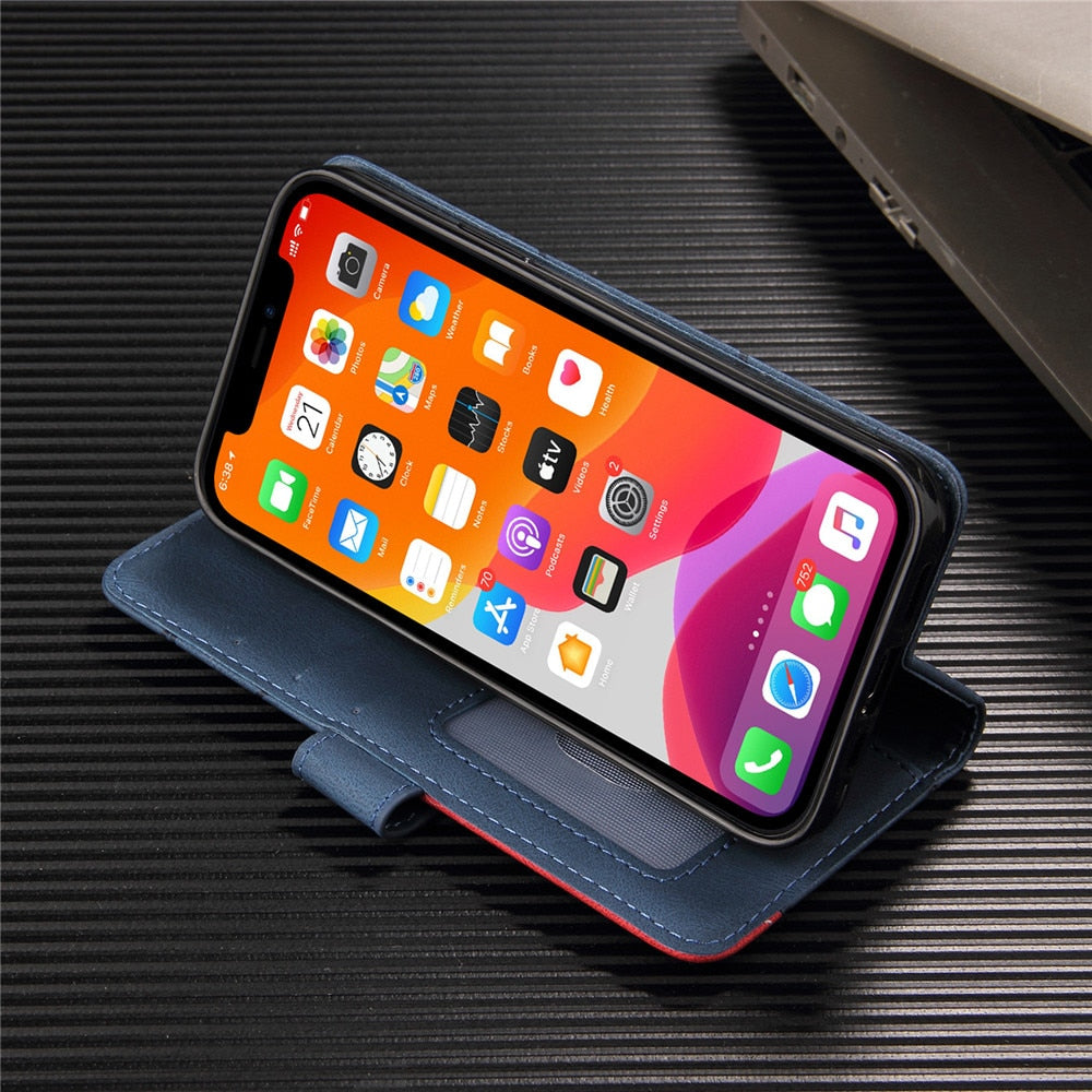Ovitek za Google Pixel 6 Pro 5 XL luksuzni flip ovitek samostoječ z žepom za kreditne kartice