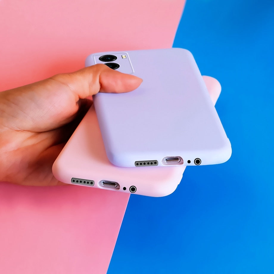 Silikonska maska za Vivo Y55s 5G Case Vivo Y76s Y76 5G