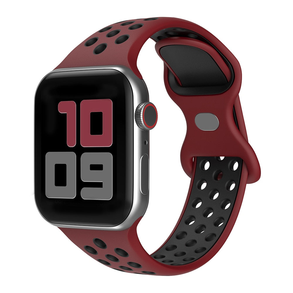 Remen za Apple Watch Band 44 mm 40 mm 42 mm 38 mm 44 mm sat 6 Remen iWatch 7 5 4 se silikon