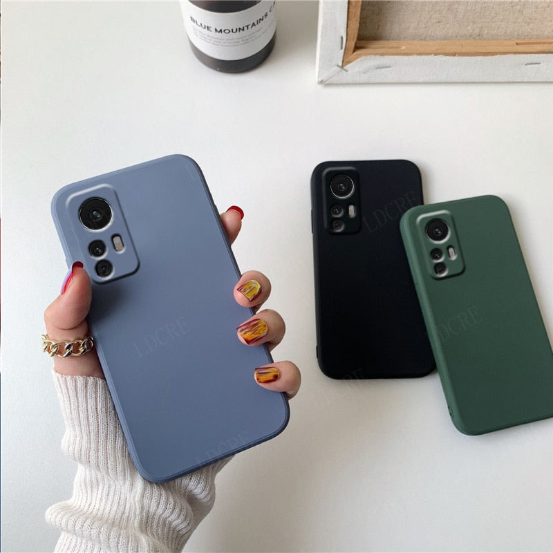 Maska za Xiaomi Redmi 12 Lite Case For Mi 11 12 Lite 12X 12S Note 9 10 11 Pro 9S 10S Mi 12X Silikonska