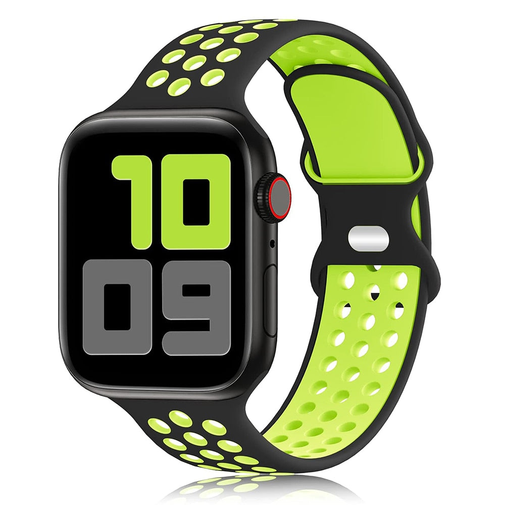 Remen za Apple Watch Band 44 mm 40 mm 42 mm 38 mm 44 mm sat 6 Remen iWatch 7 5 4 se silikon