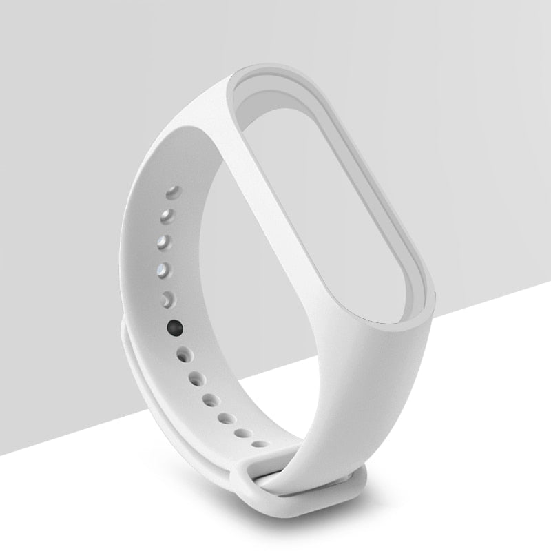 Pašček za zapestnico Mi Band 3 in 4 silikonski