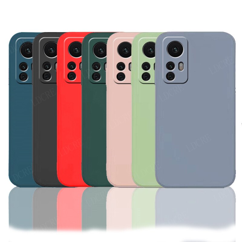 Maska za Xiaomi Redmi 12 Lite Case For Mi 11 12 Lite 12X 12S Note 9 10 11 Pro 9S 10S Mi 12X Silikonska