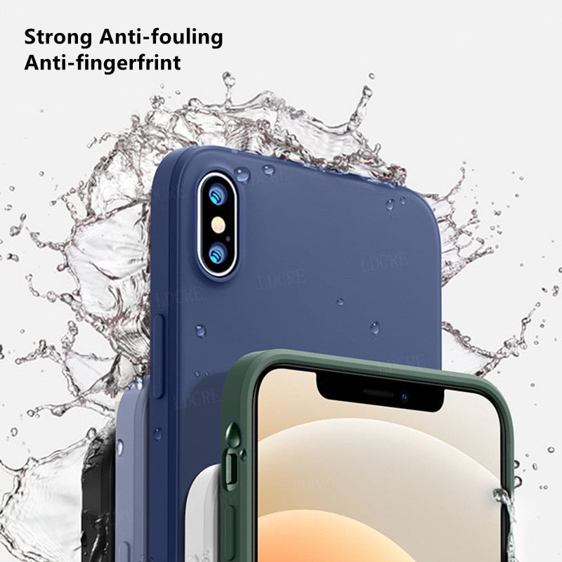 Ovitek za Xiaomi Redmi 12 Lite Case For Mi 11 12 Lite 12X 12S Note 9 10 11 Pro 9S 10S Mi 12X silikonski