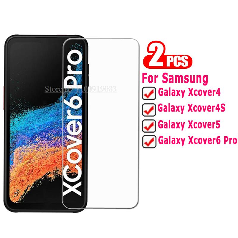 Zaščitno steklo za Samsung Galaxy Xcover 6 Pro SM-G736B Xcover6 Xcover5 Xcover4s 4 Pelicula
