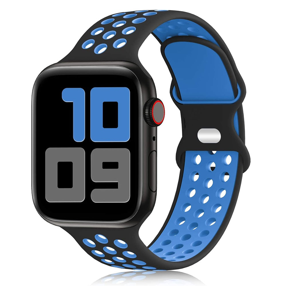 Remen za Apple Watch Band 44 mm 40 mm 42 mm 38 mm 44 mm sat 6 Remen iWatch 7 5 4 se silikon