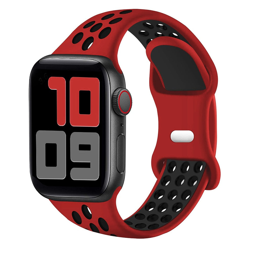 Remen za Apple Watch Band 44 mm 40 mm 42 mm 38 mm 44 mm sat 6 Remen iWatch 7 5 4 se silikon