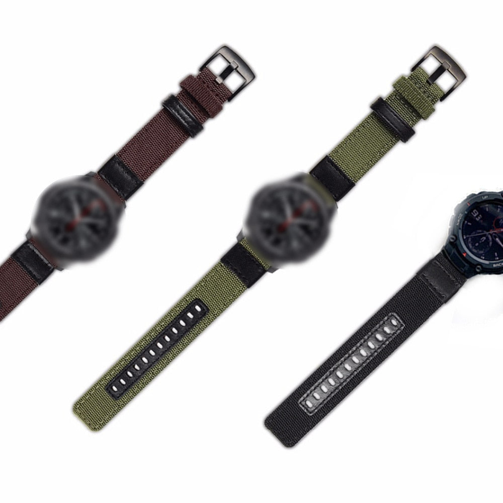 Najlonski pašček za  Huami Amazfit T-rex, T rex pro 22mm