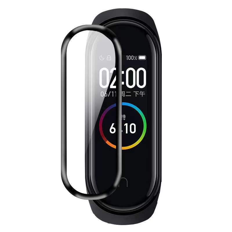 Zaščitni pokrovček za Xiaomi Mi band 4 5 6 7 zaščitno steklo proti praskam